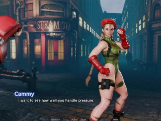 CREAMPIE FUCKING CAMMY PHAT BRITISH ASS - Cammy - Street Brawlers Adult Playground