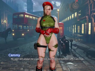 CREAMPIE FUCKING CAMMY PHAT BRITISH ASS - Cammy - Street Brawlers Adult Playground