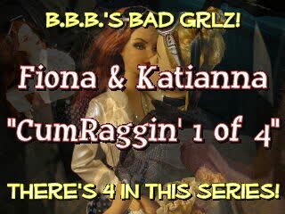 2011: Fiona and Katiana CumRagging part 1 of 4 (AVI version)