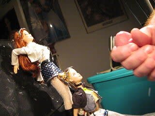 2011: Fiona and Katiana CumRagging part 1 of 4 (AVI version)