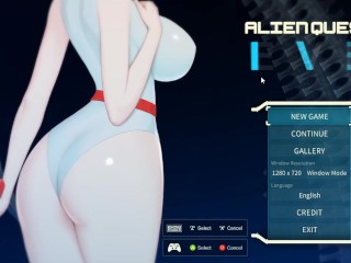 ALL MALE ALIEN SEX ANIMATIONS 2B NIER HENTAI - ALIEN QUEST EVE