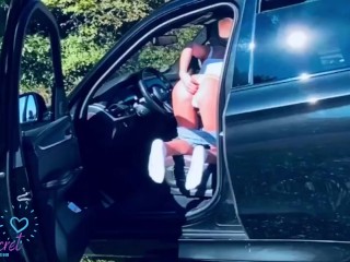 Tara Secret - Short Preview of my Sexy and Hot Car Shooting Summer 2022 Stunning Babe teasing in BMW