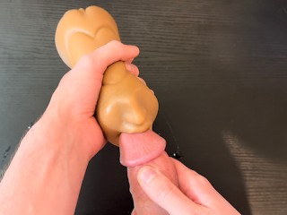 Fucking a Blowjob pocket pussy (3 in 1 realistic blowjob pocket pussy)