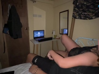 I INVITED my Crush to Netflix and FUCKED ( She's so SEXY!)