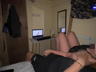 I INVITED my Crush to Netflix and FUCKED ( She's so SEXY!)