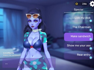Overwatch Webcam - Part 31 - Widowmaker Make Sandwich By HentaiSexScenes