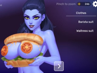 Overwatch Webcam - Part 31 - Widowmaker Make Sandwich By HentaiSexScenes
