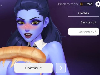Overwatch Webcam - Part 31 - Widowmaker Make Sandwich By HentaiSexScenes