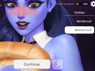 Overwatch Webcam - Part 31 - Widowmaker Make Sandwich By HentaiSexScenes
