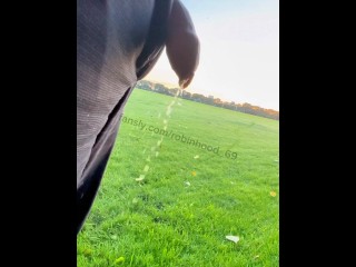 Male piss outdoor for pee lovers. My dick love to pee a lot 💦