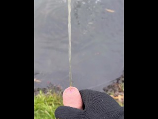 Male piss outdoor for pee lovers. My dick love to pee a lot 💦