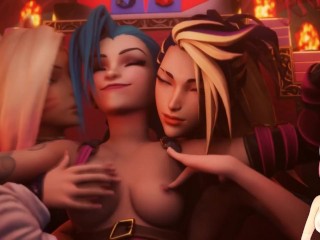 Jinx fucks all ARrcane Chicks