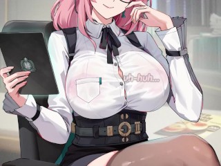 Yanagi wants to see if her shoes are enough to make you cum early(soft femdom, shoe fetish, feet)