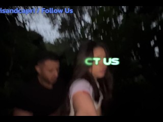 We were traveling by motorcycle and had to stop on the road to fuck.