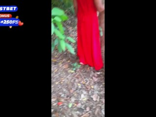 Risky Quick Sex in Jungle with Wife