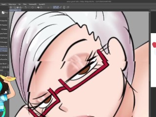 The sexiest grandmother of the moment in anime (Seiko ayase)  | SPEEDDRAW NSFW