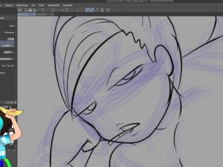 The sexiest grandmother of the moment in anime (Seiko ayase)  | SPEEDDRAW NSFW