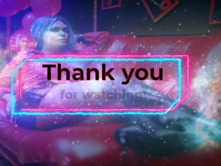 My Gorgeous Goth Neighbor Warmed My Cock For Christmas With Her Fetish Oily Feet