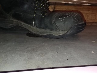 Mushroom Stomp in Dirty Boots, ground to a pulp under my 91kg 👣👣