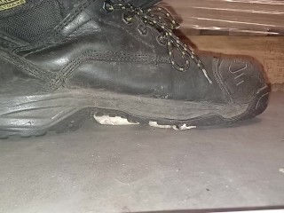 Mushroom Stomp in Dirty Boots, ground to a pulp under my 91kg 👣👣