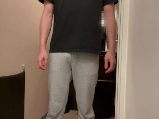 【既婚リーマン】トレーニング後にジムのシャワー室で気持ち良くオナニーしちゃいました！射精！喘ぎ声！！