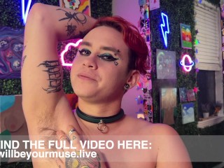 Armpit Job And Worship With Dildo JOI