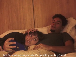 A mi hermanastro le gusta cuando nos quedamos solos por que le encanta que le coma la polla