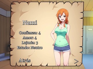 VIENDO A LA HERMOSA NICO ROBIN DESNUDA Y AVANZANDO CON NAMI | Naugthy Pirates - Cap 5