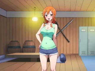 VIENDO A LA HERMOSA NICO ROBIN DESNUDA Y AVANZANDO CON NAMI | Naugthy Pirates - Cap 5