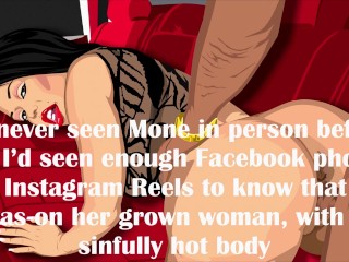 The Airport Rendezvous (An Erotic Story Inspired by Mone Divine)