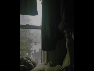 Fucking a stoner chick into submision