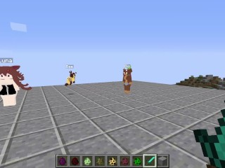 Fudendo as 5 Gostosas desse Mod Maravilhoso do Minecraft - Melhor Porno do Minecraft