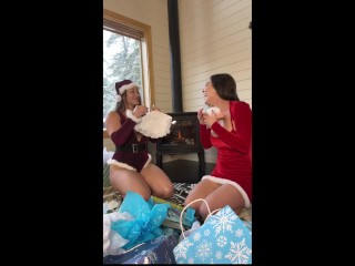 Christmas Fun with Dani Daniels and Cherie Deville!