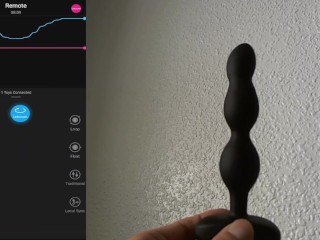 The Lovense Ridge - Review Of The Lovense Vibrating Anal Beads - UKDAZZZ