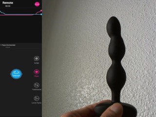 The Lovense Ridge - Review Of The Lovense Vibrating Anal Beads - UKDAZZZ