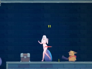 MILF BLONDE MAID BEING FUCKED BY MONSTERS - DUNGEON MAID