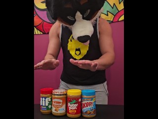 Which Peanut Butter is the most Fuckable? I fucked 4 popular Peanut Butter brands to find out!