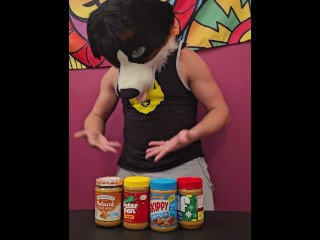 Which Peanut Butter is the most Fuckable? I fucked 4 popular Peanut Butter brands to find out!