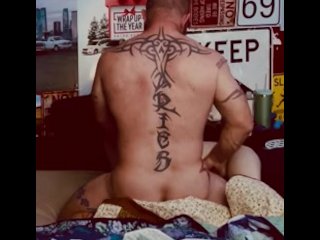 Being dirty with bearded daddy while hubby away