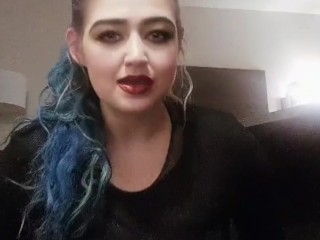 Your BBW GF Tries to Make You Cum over Video Chat