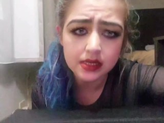 Your BBW GF Tries to Make You Cum over Video Chat