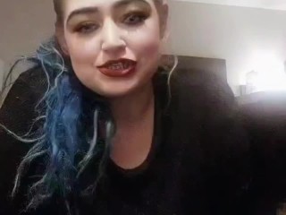 Your BBW GF Tries to Make You Cum over Video Chat