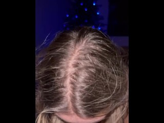 Young Slut Takes Her Step Bros Cock On Christmas Eve!