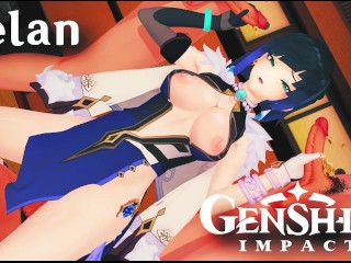 YELAN GENSHIN IMPACT GIVES YOU THE BEST TIME OF YOUR LIFE - HENTAI [DELUXE] FREE