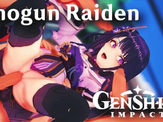 SHOGUN RAIDEN GENSHIN IMPACT INTENSE SEX - HENTAI DELUXE [DELUXE]FREE