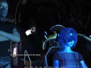 Projekt: Passion Parte 13(Legendado) Emily Tomando Pau Olhando para as Estrelas