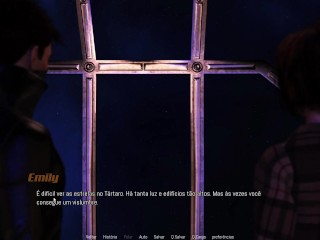 Projekt: Passion Parte 13(Legendado) Emily Tomando Pau Olhando para as Estrelas