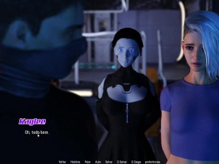 Projekt: Passion Parte 13(Legendado) Emily Tomando Pau Olhando para as Estrelas