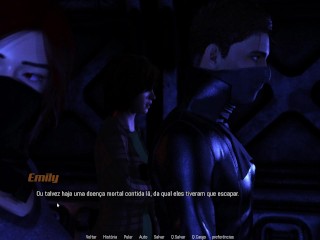 Projekt: Passion Parte 13(Legendado) Emily Tomando Pau Olhando para as Estrelas