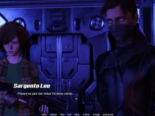 Projekt: Passion Parte 13(Legendado) Emily Tomando Pau Olhando para as Estrelas